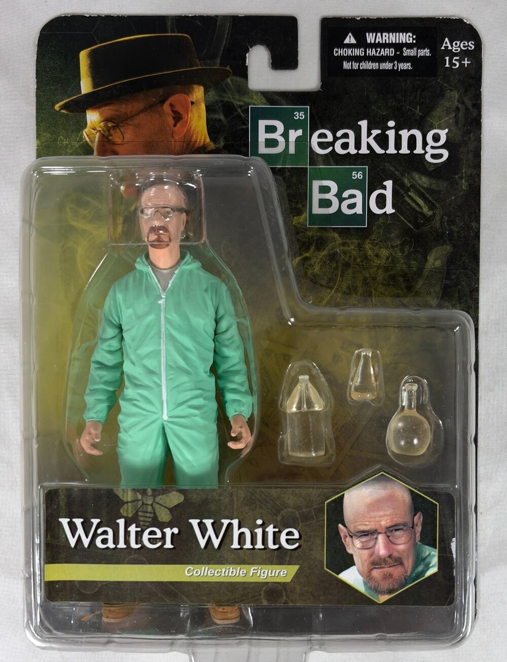 Breaking Bad Walter White Green Hazmat Suit By Mezco